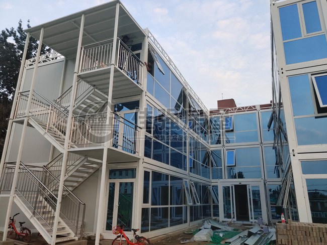 室外雙跑-不銹鋼扶手