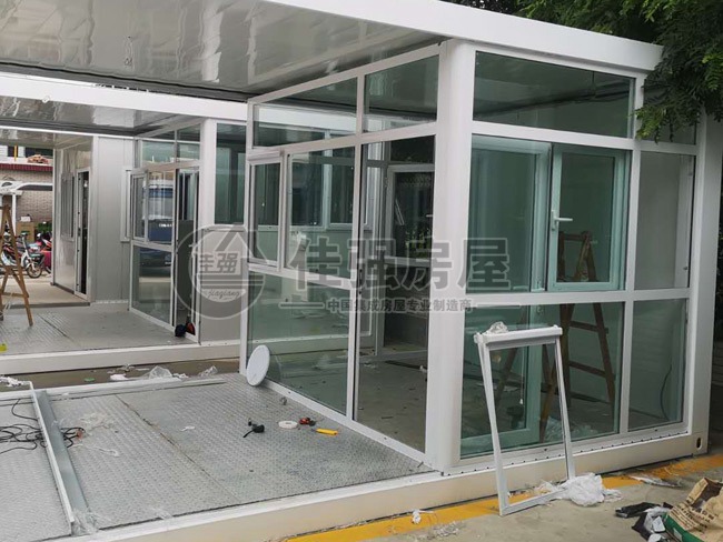 閘機箱-全透明玻璃