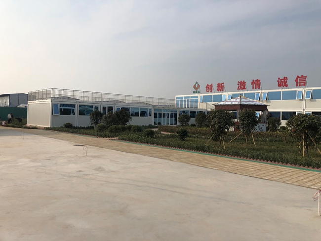 新鄉項目幕墻打包箱式房 新鄉項目幕墻打包箱式房