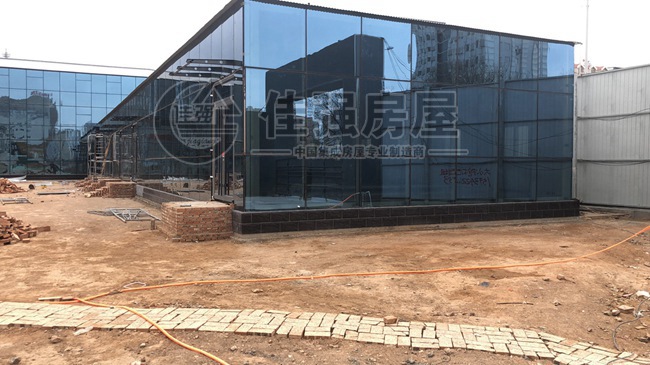 大同項目玻璃幕墻箱式房 大同項目玻璃幕墻箱式房